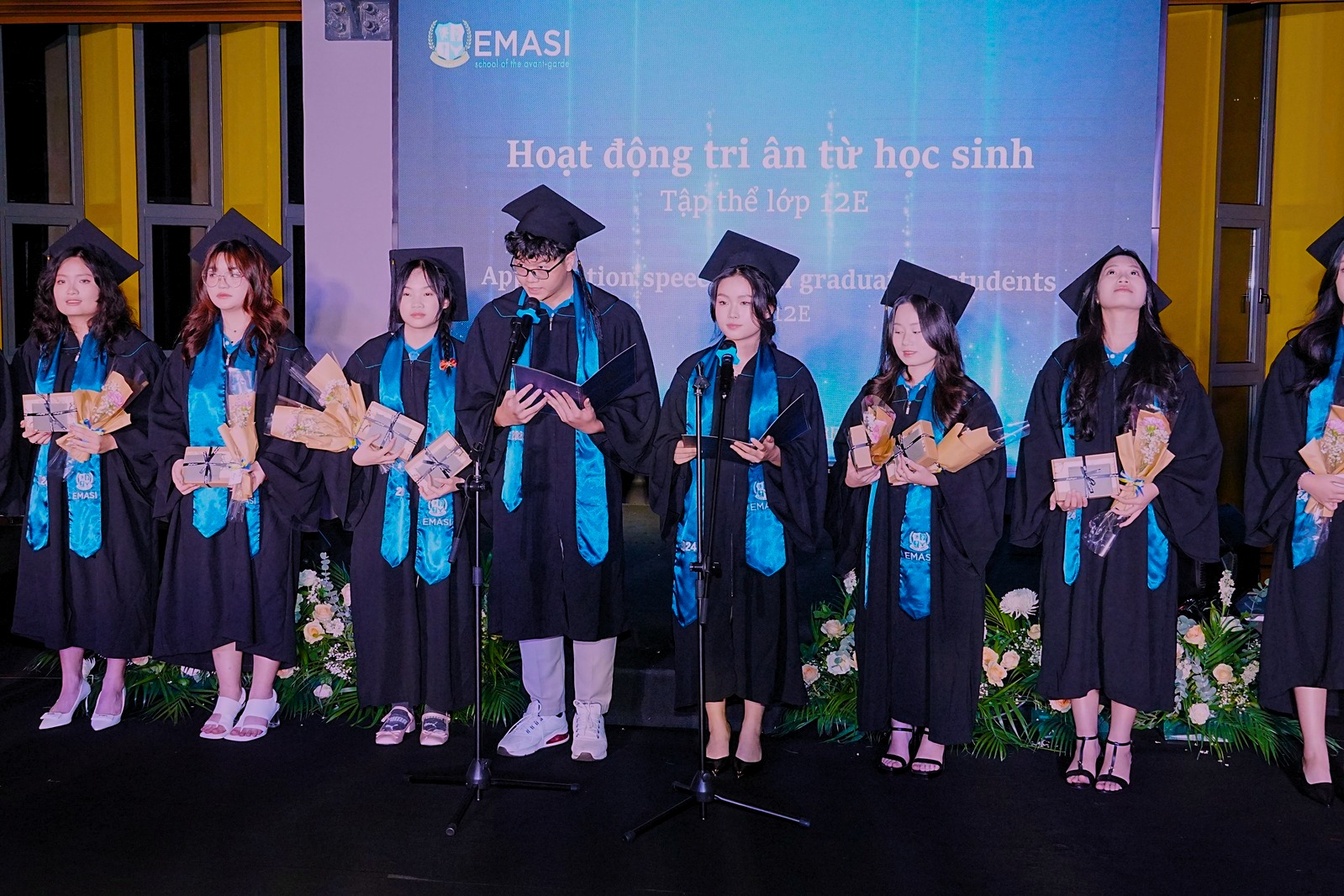 Lễ tốt nghiệp lớp 12 niên khóa 2024 Trường EMASI Vạn Phúc