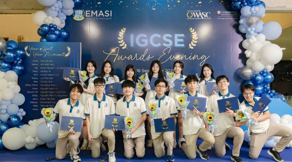 Kết quả IGCSE của học sinh EMASI 2025
